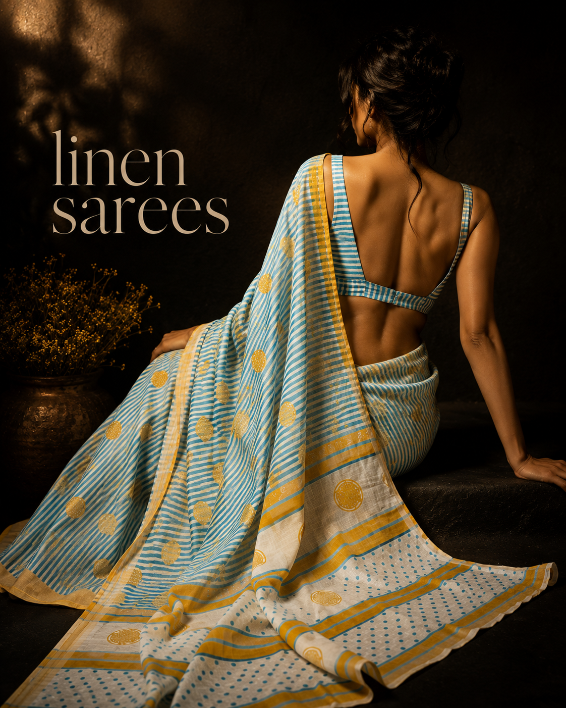 Linen Sarees