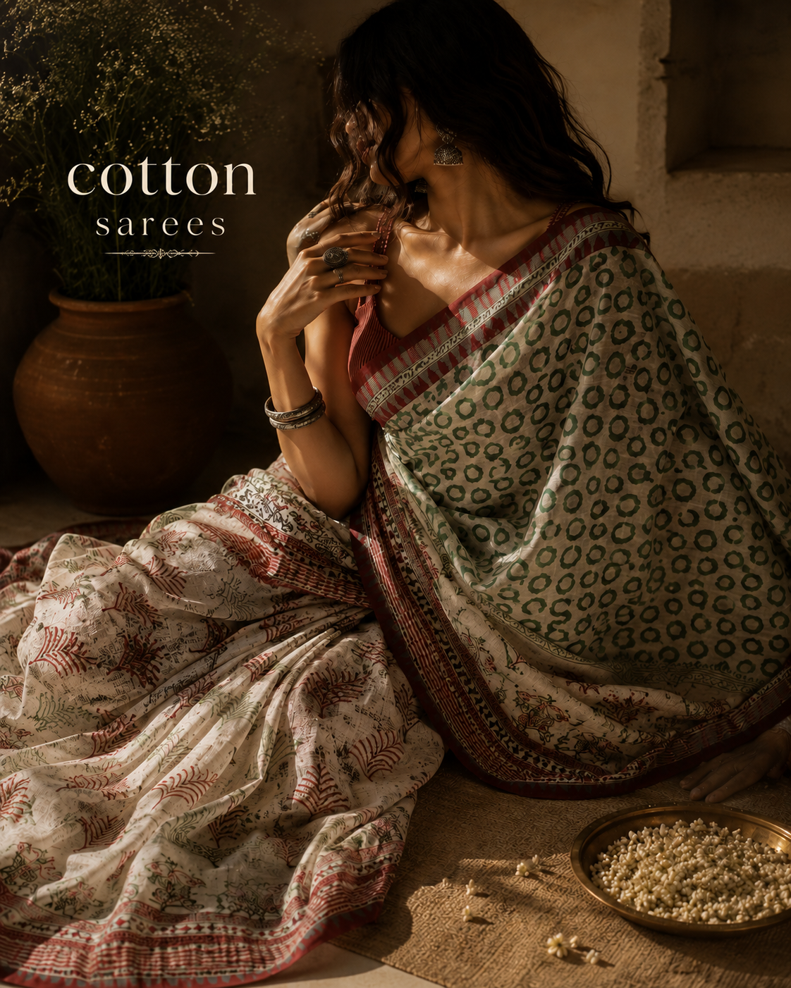Cotton Daily Wear Sarees