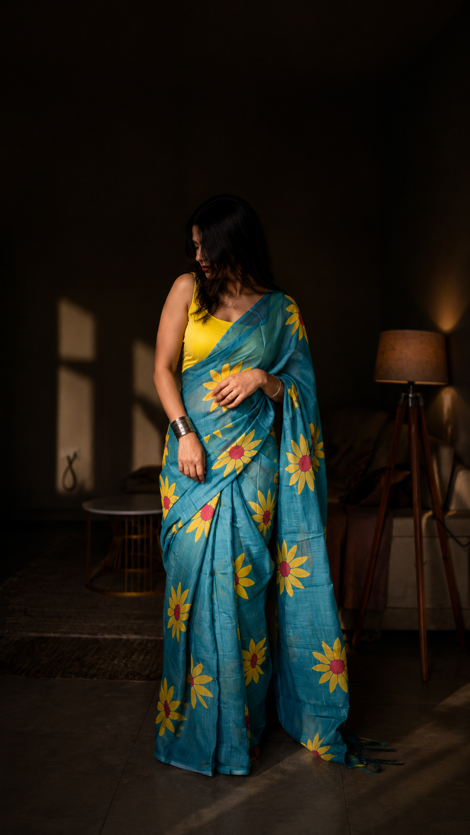 Suryamukhi Linen Saree