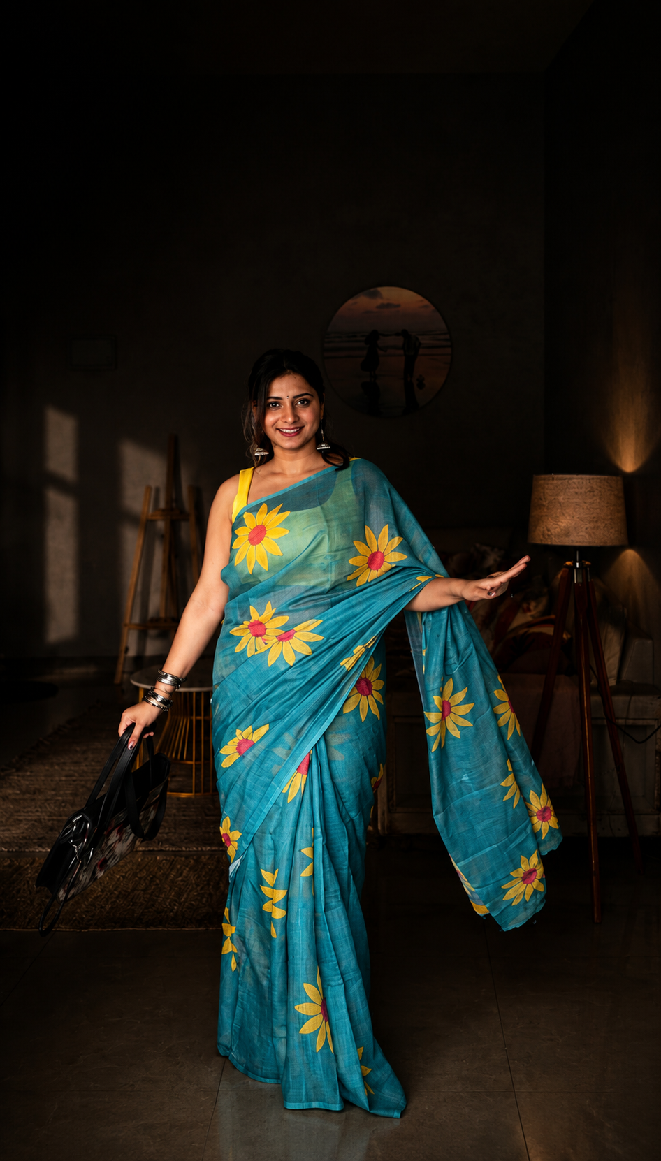 Suryamukhi Linen Saree