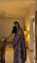 Suroor Black Saree